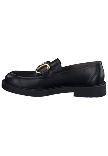 Slipper Paul Green Slipper Glattleder Schwarz