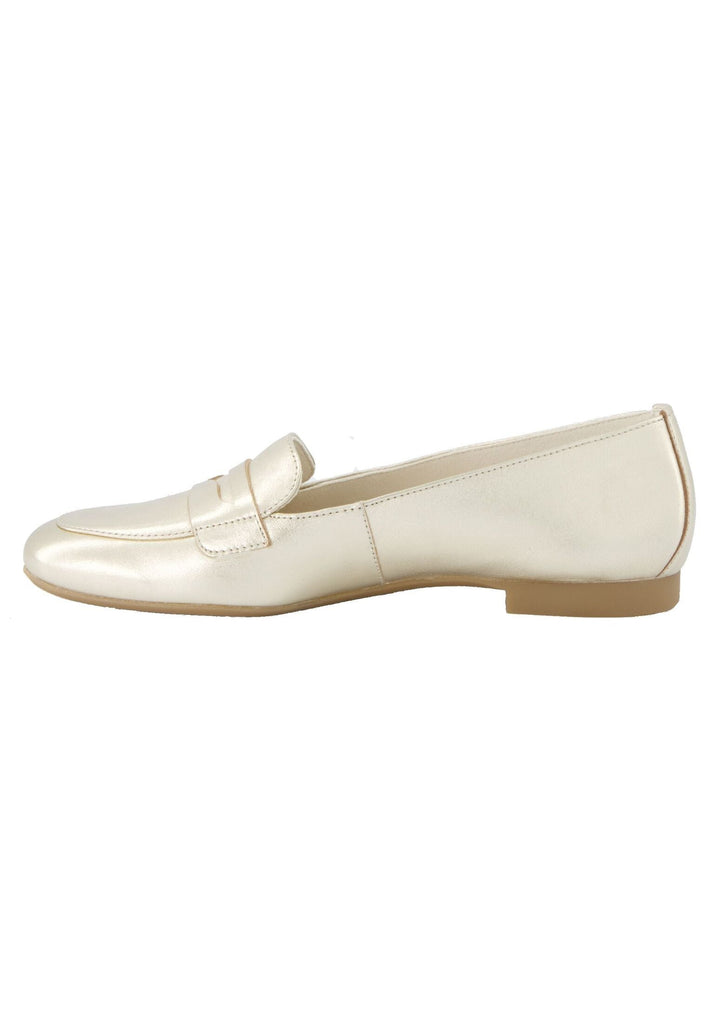 Slipper Paul Green Slipper Leder Platin