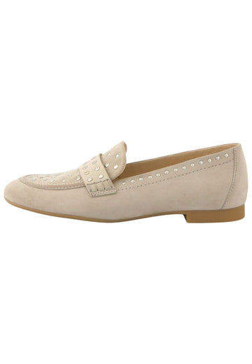 Slipper Paul Green Slipper Leder Stone