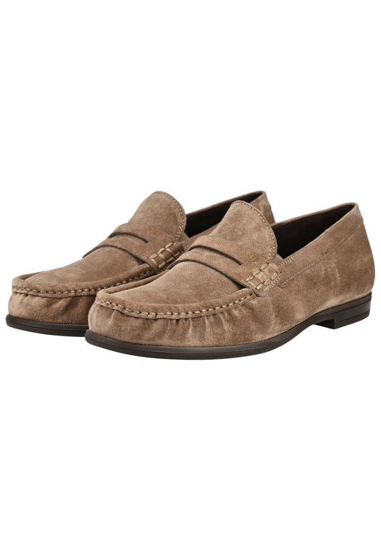 Paul Green Slipper Veloursleder Beige