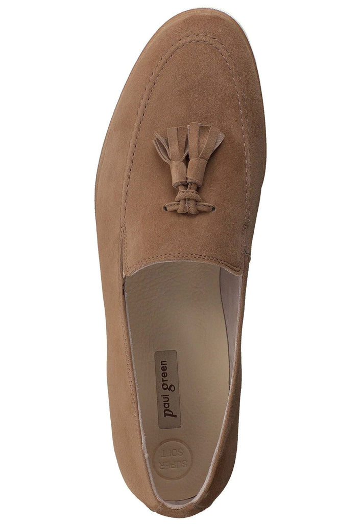 Paul Green Slipper Veloursleder Braun
