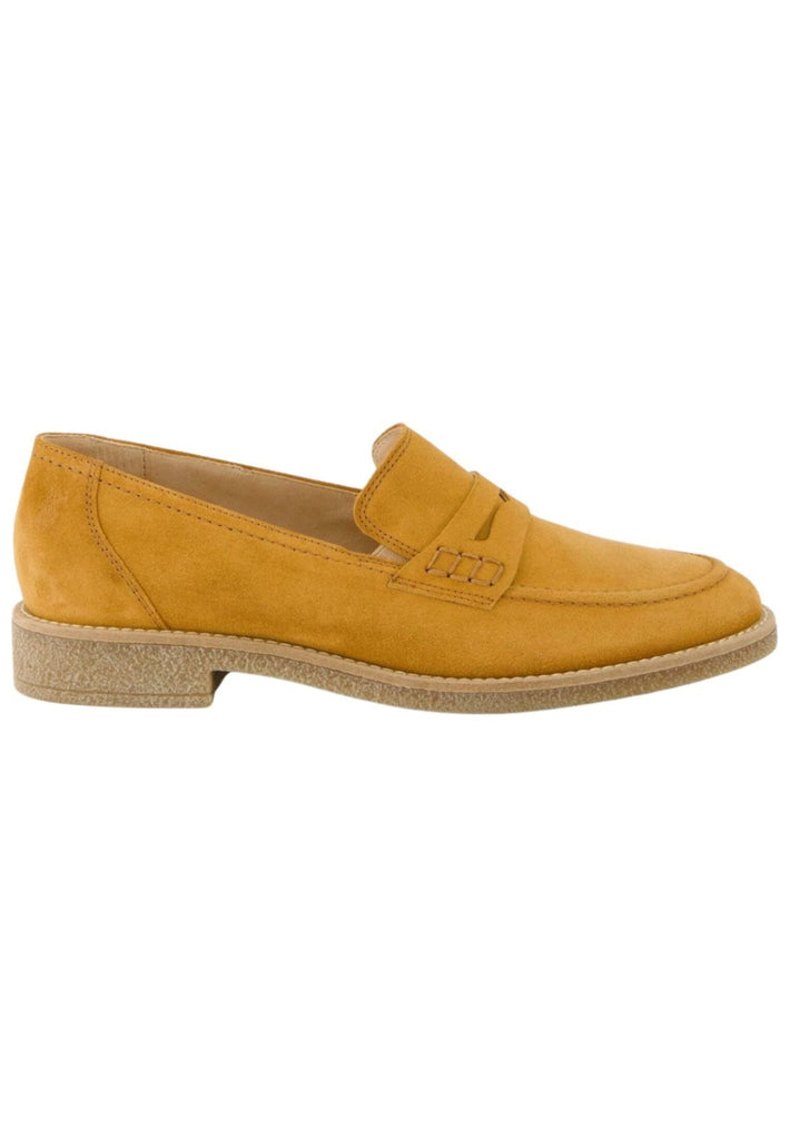 Paul Green Slipper Veloursleder Camel