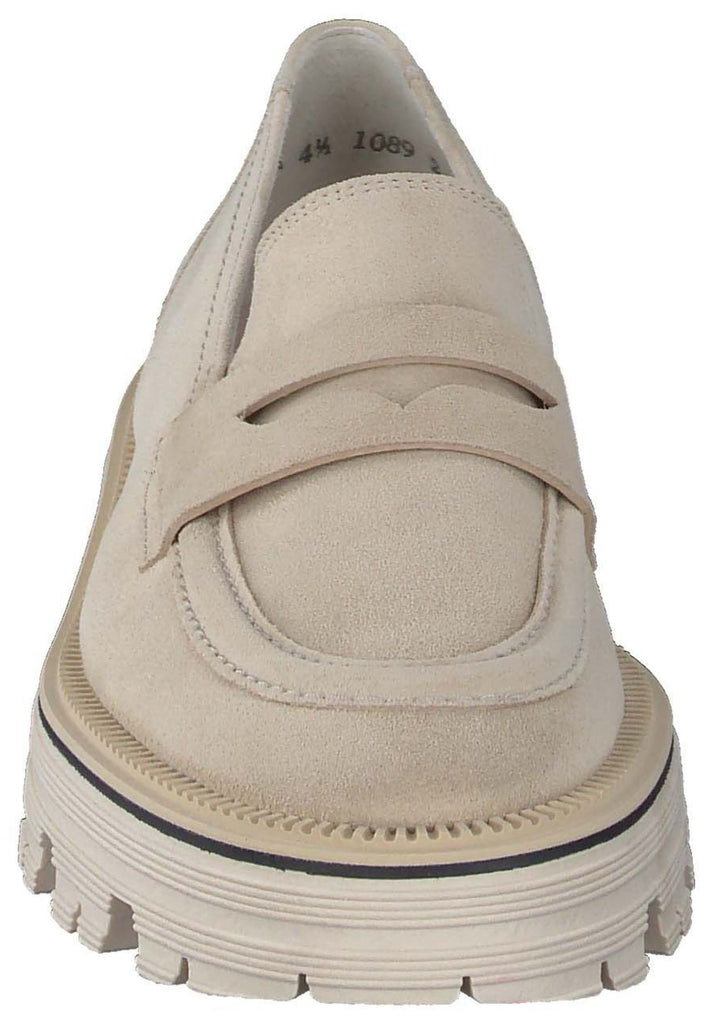 Paul Green Slipper Veloursleder Mittelbraun