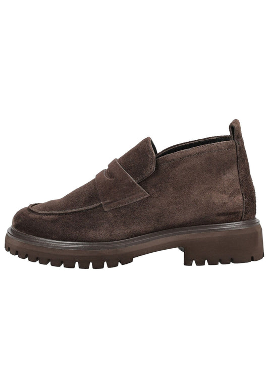 Paul Green Slipper Veloursleder Mocca