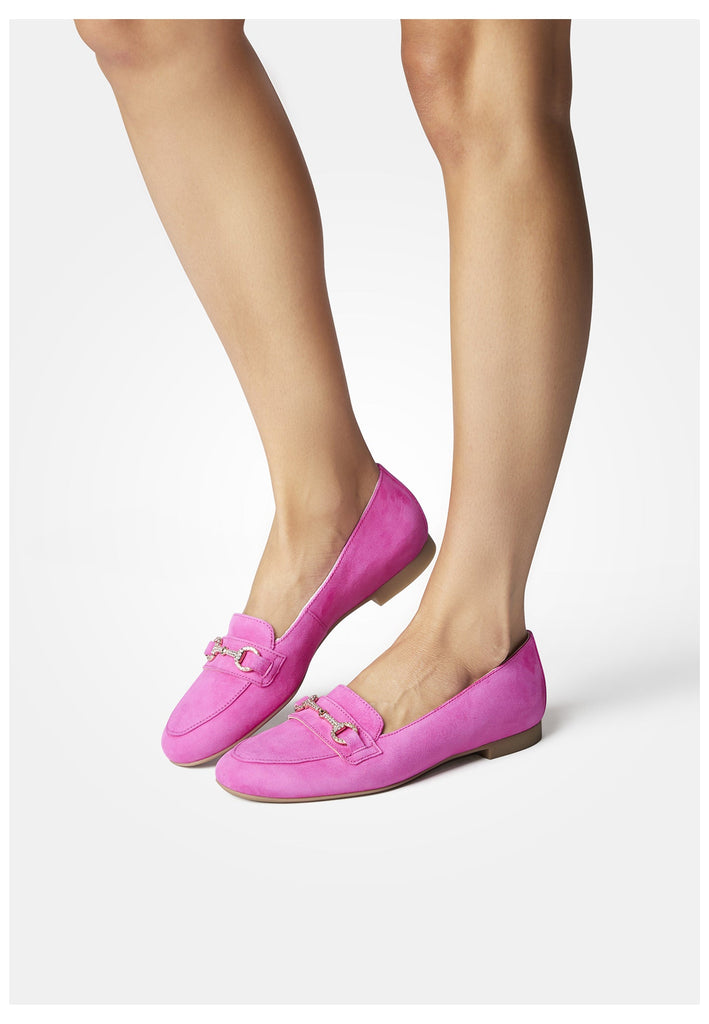Paul Green Slipper Veloursleder Pink