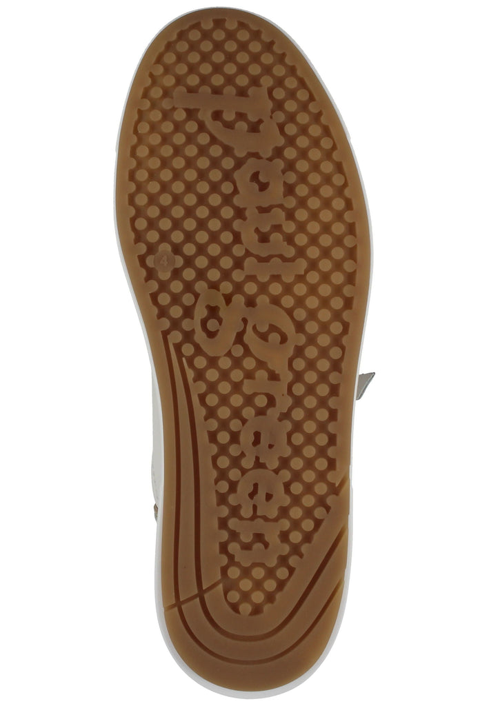 Paul Green Sneaker Glattleder Beige/Gold