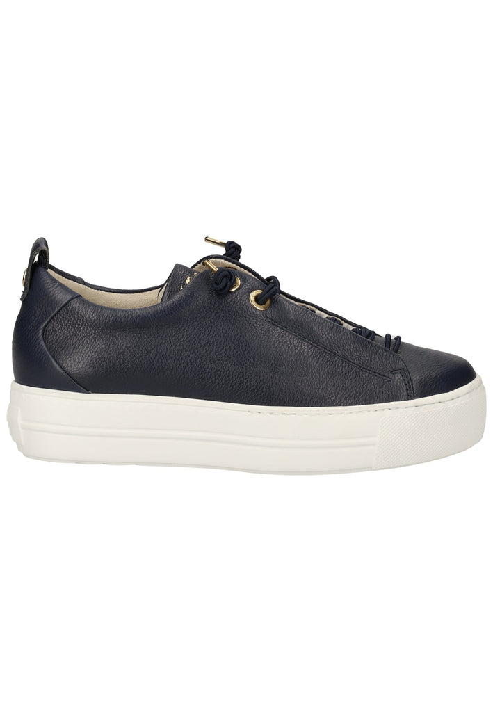 Paul Green Sneaker Glattleder Blau