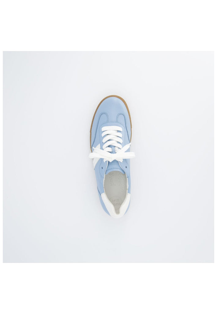 Paul Green Sneaker Glattleder Blau/Weiß