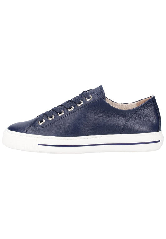 Paul Green Sneaker Glattleder Blue Space
