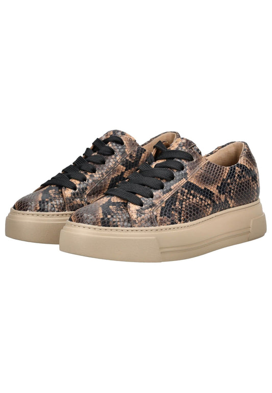 Paul Green Sneaker Glattleder Braun