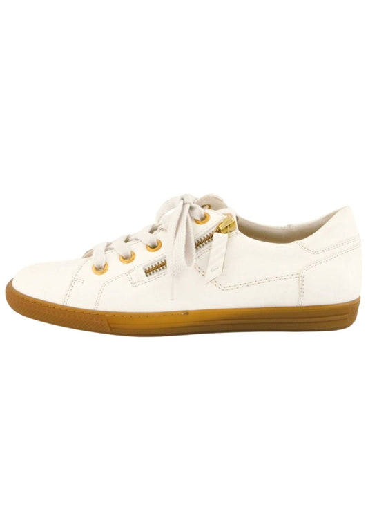 Paul Green Sneaker Glattleder Cream