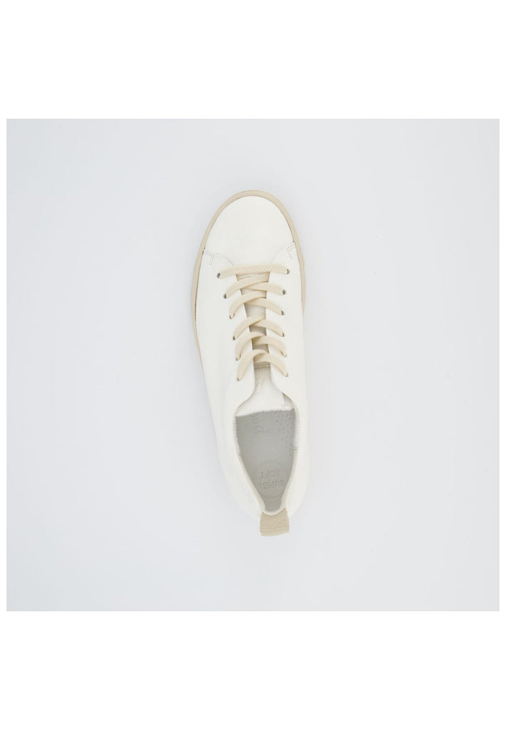 Paul Green Sneaker Glattleder Cream