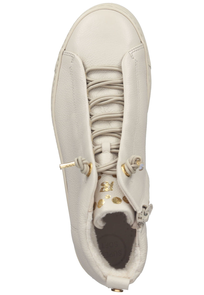 Paul Green Sneaker Glattleder Hellbeige