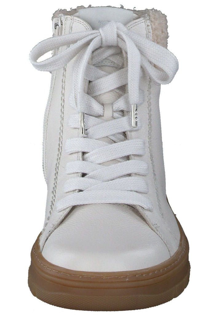 Paul Green Sneaker Glattleder Ivory Warmfutter