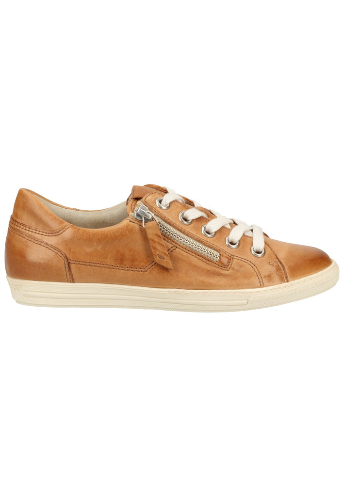 Paul Green Sneaker Glattleder Mittelbraun