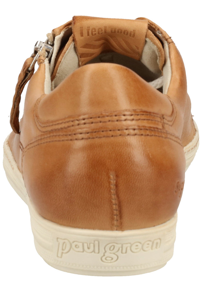 Paul Green Sneaker Glattleder Mittelbraun