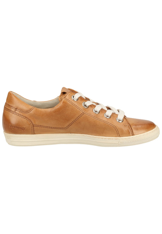 Paul Green Sneaker Glattleder Mittelbraun