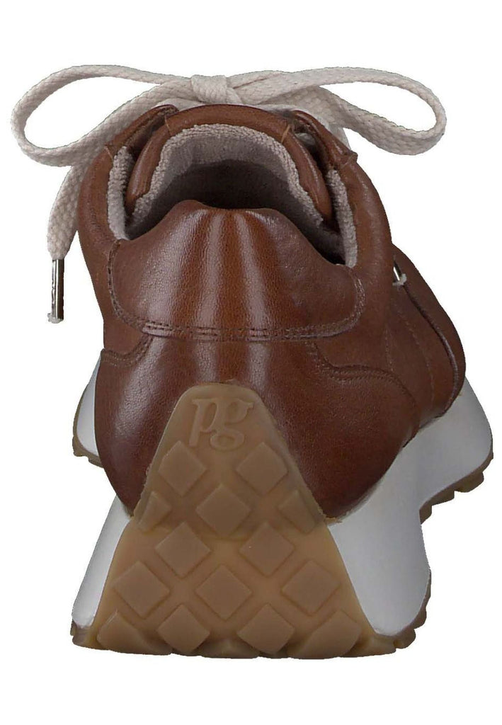 Paul Green Sneaker Glattleder Mittelbraun