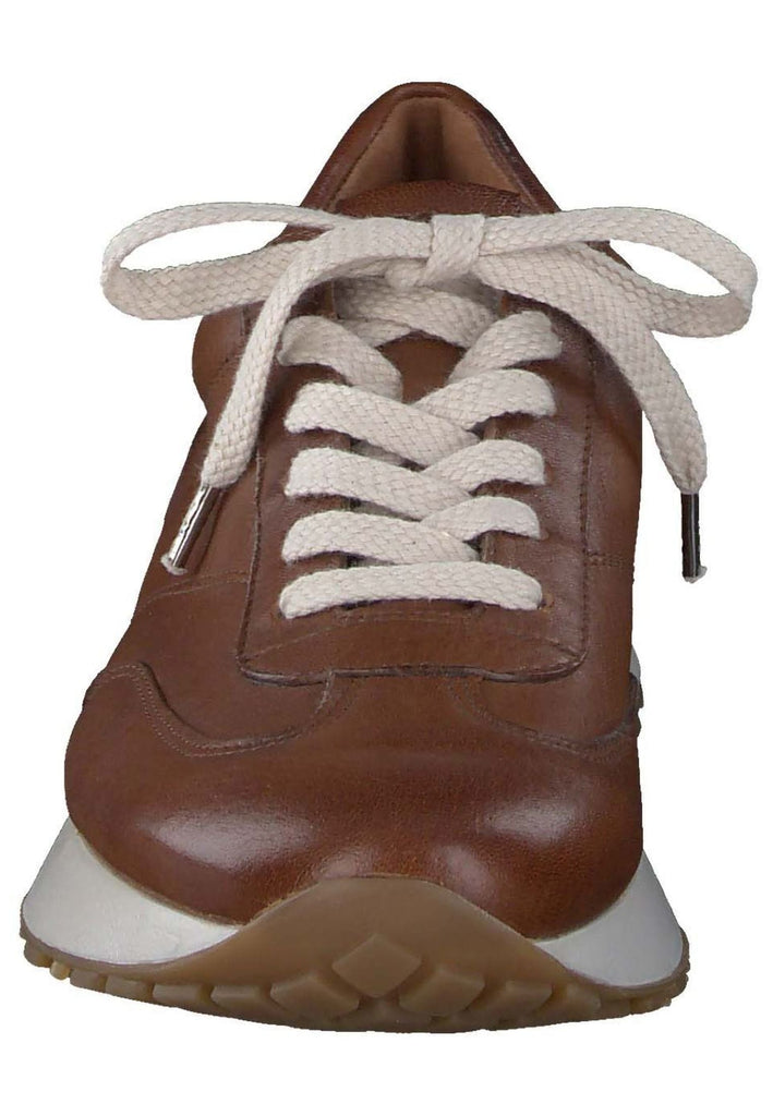 Paul Green Sneaker Glattleder Mittelbraun