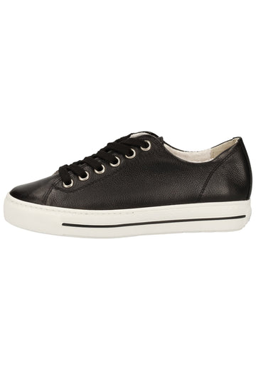 Paul Green Sneaker Glattleder Schwarz