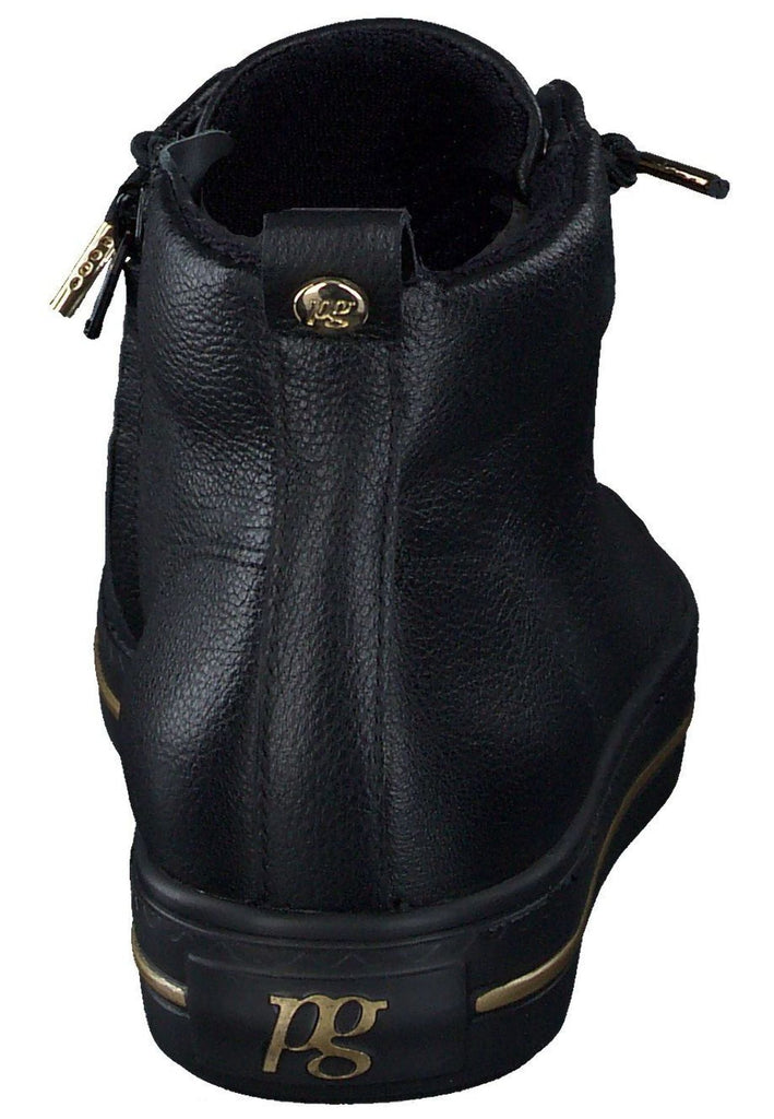 Paul Green Sneaker Glattleder Schwarz