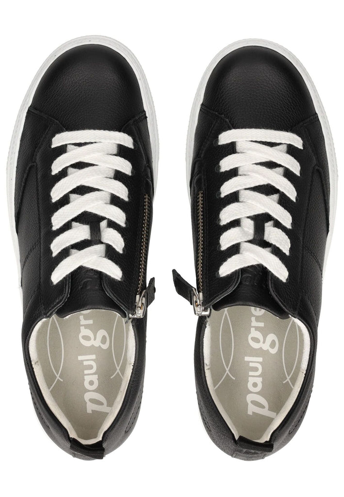 Paul Green Sneaker Glattleder Schwarz