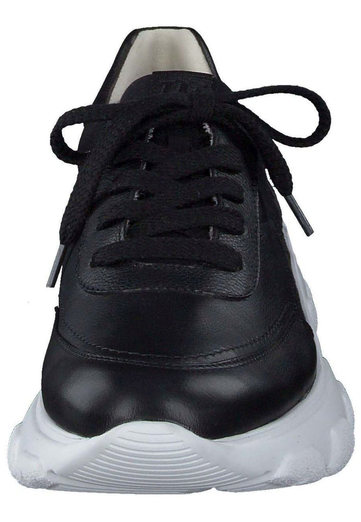 Paul Green Sneaker Glattleder Schwarz