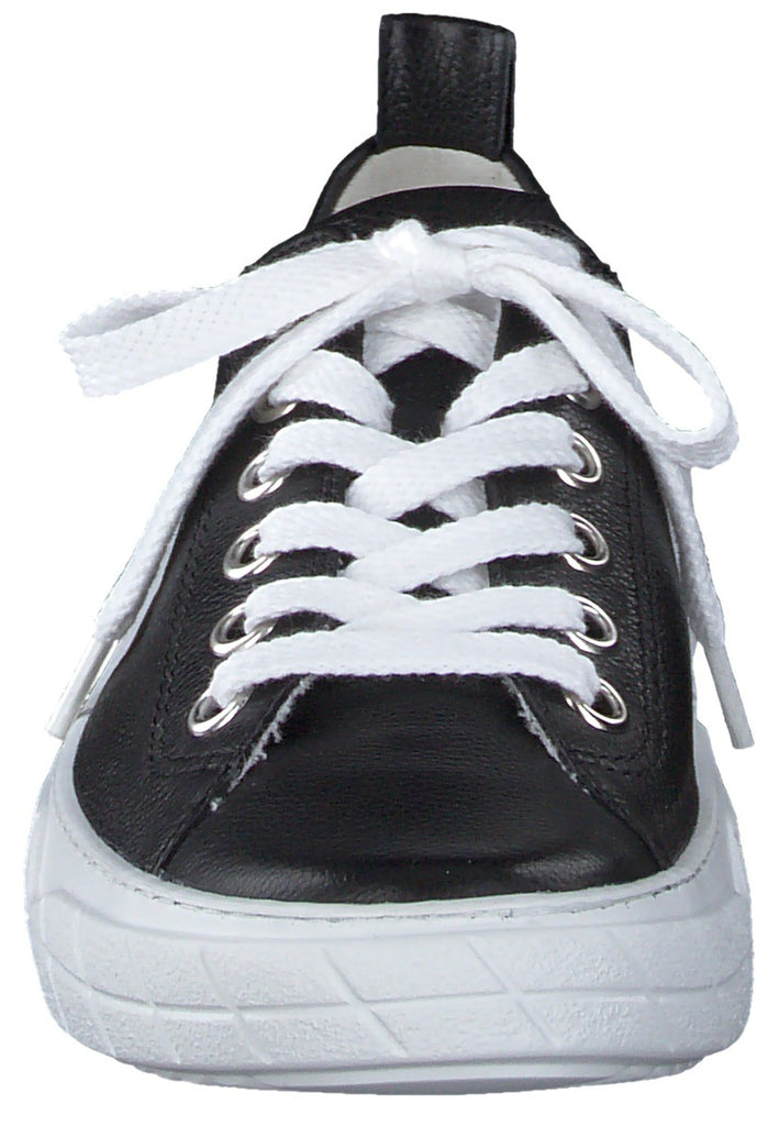 Paul Green Sneaker Glattleder Schwarz