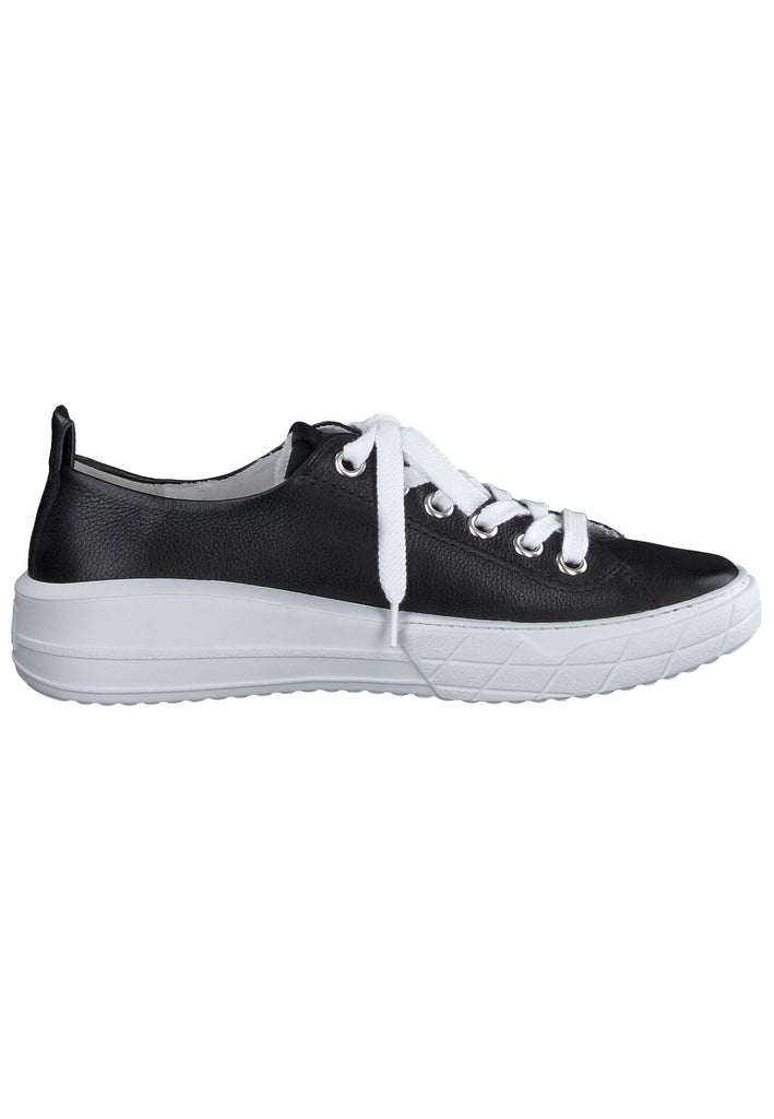 Paul Green Sneaker Glattleder Schwarz