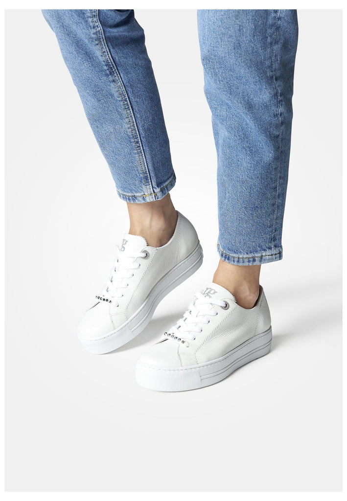 Paul Green Sneaker Glattleder Weiß