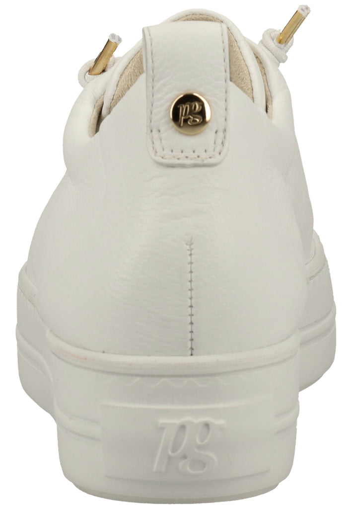 Paul Green Sneaker Glattleder Weiß/Gold