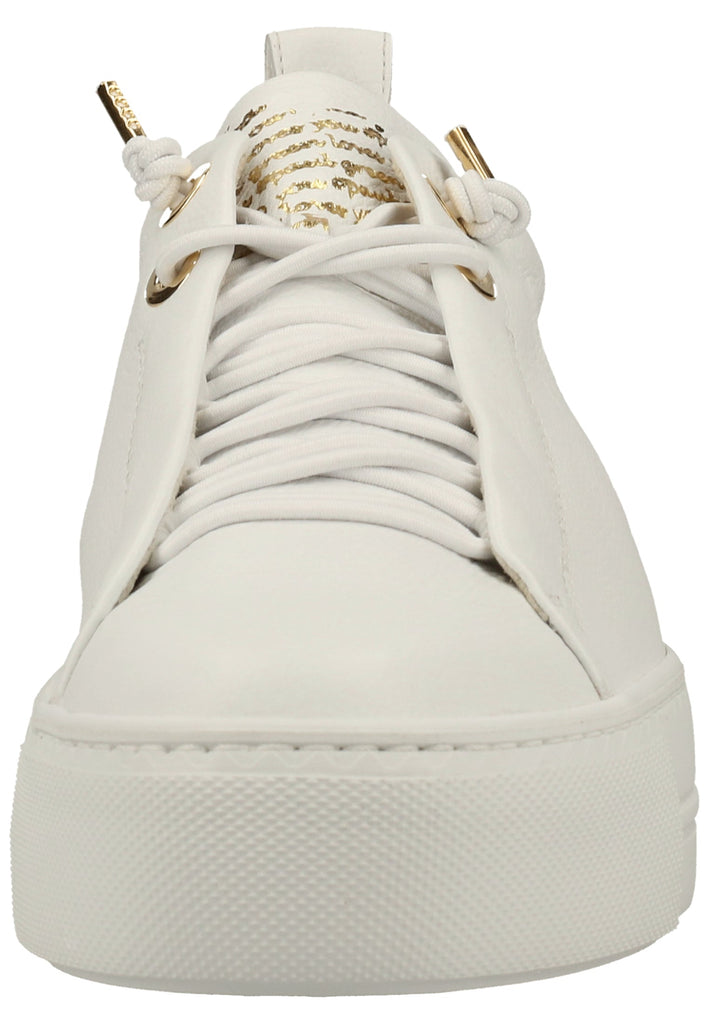 Paul Green Sneaker Glattleder Weiß/Gold