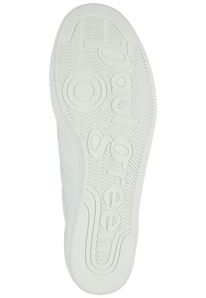 Paul Green Sneaker Glattleder Weiß/Grau