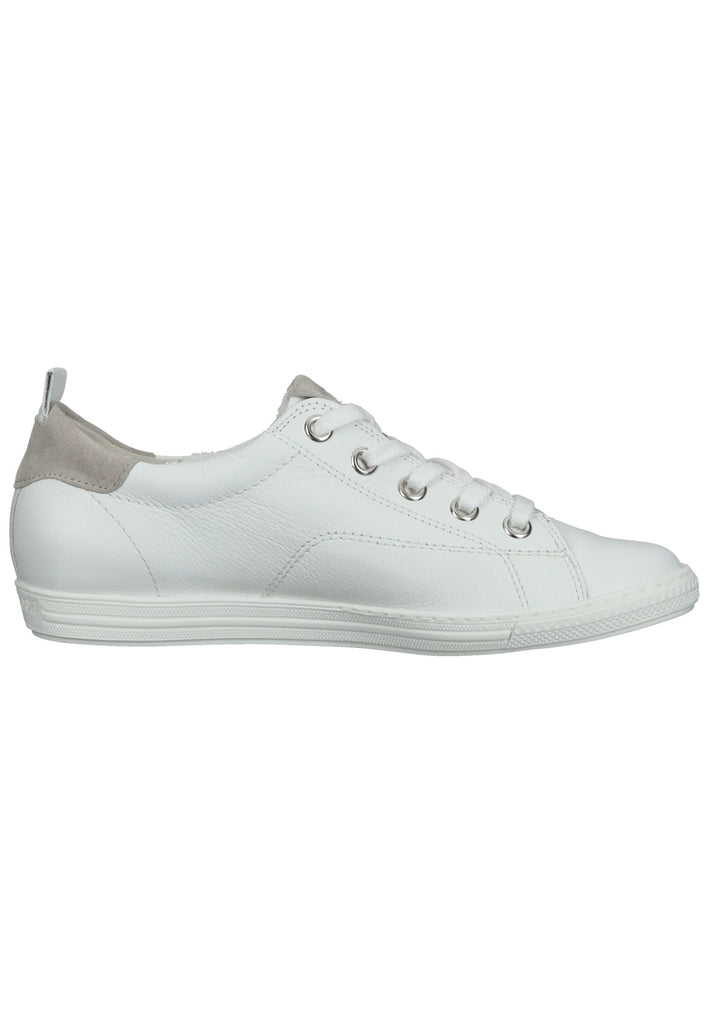 Paul Green Sneaker Glattleder Weiß/Grau