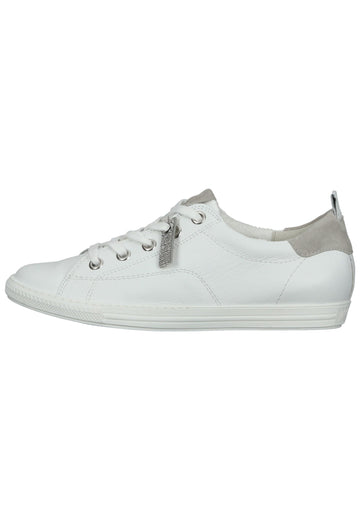 Paul Green Sneaker Glattleder Weiß/Grau