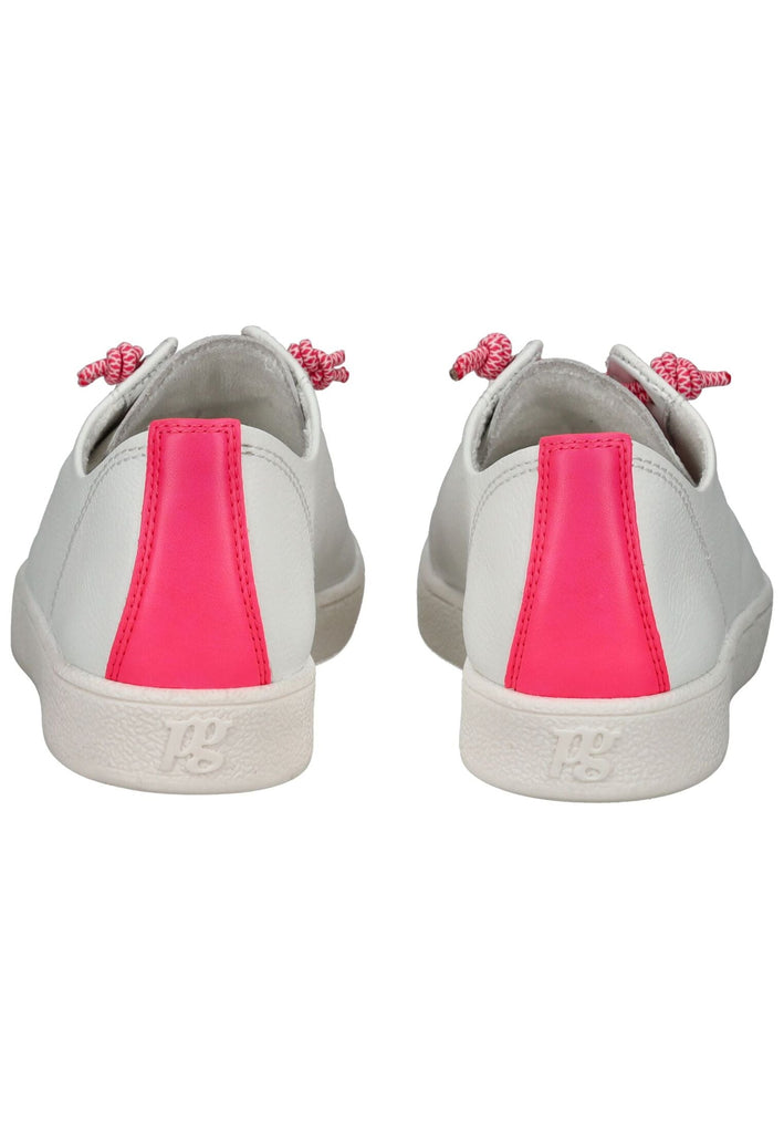 Paul Green Sneaker Glattleder Weiß/Pink