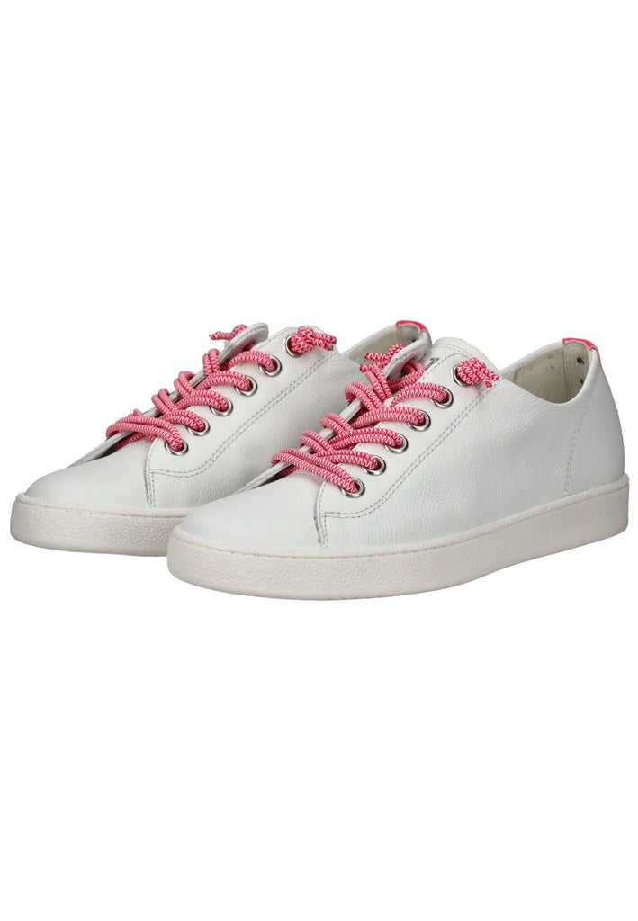 Paul Green Sneaker Glattleder Weiß/Pink