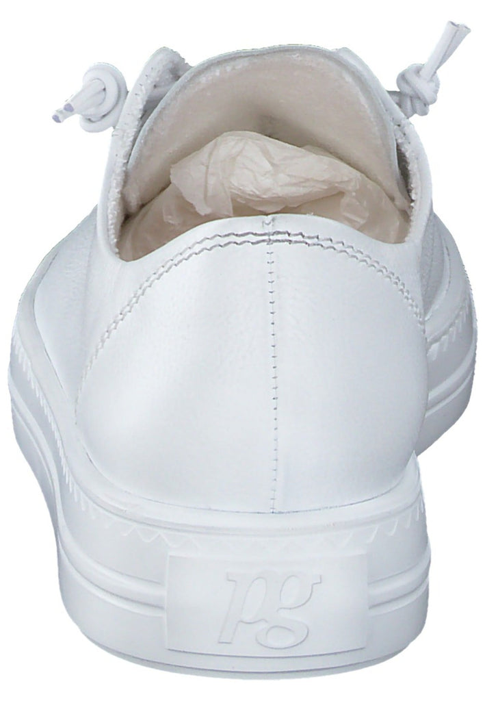 Paul Green Sneaker Glattleder Weiß/Silber