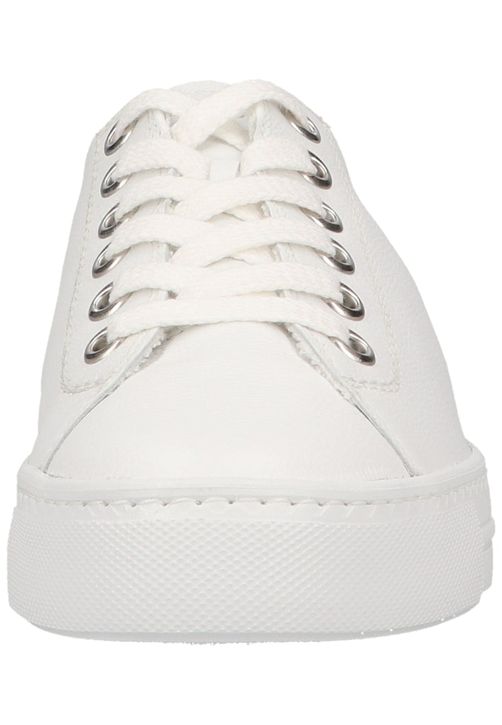 Paul Green Sneaker Glattleder Weiß/Silber