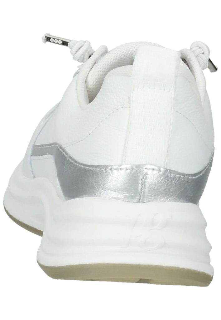 Paul Green Sneaker Glattleder Weiß/Silber