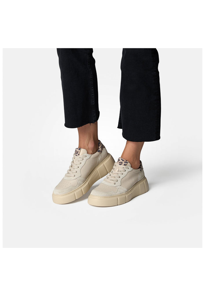 Paul Green Sneaker Leder Beige