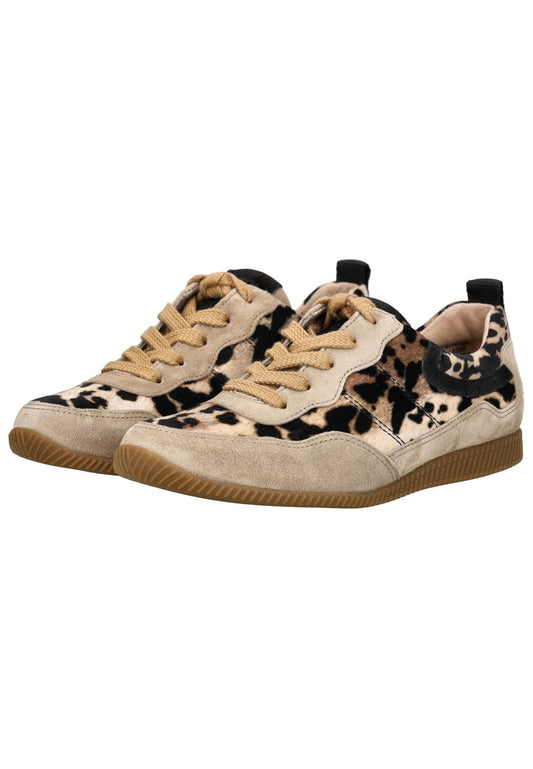 Paul Green Sneaker Leder Beige/Braun