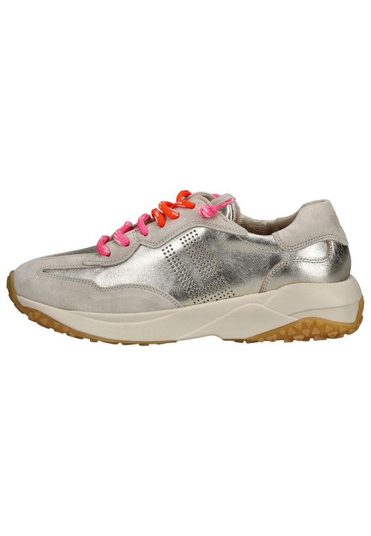 Paul Green Sneaker Leder Beige/Gold