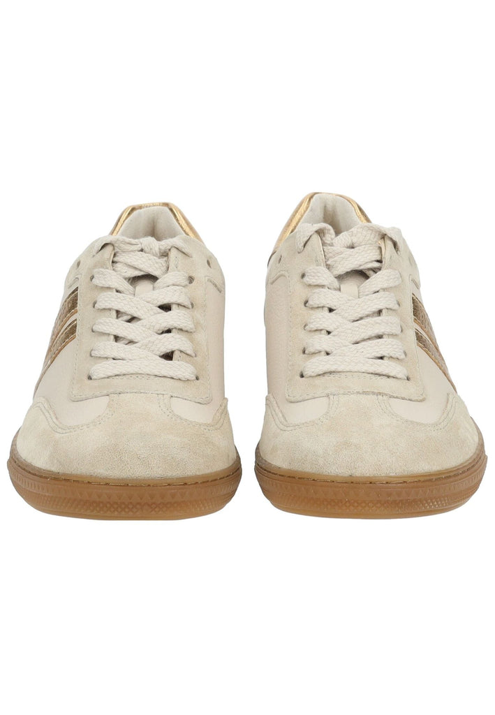 Paul Green Sneaker Leder Beige/Weiß