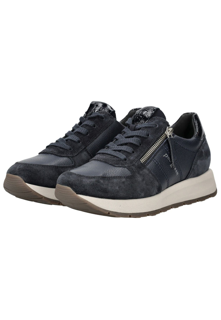 Paul Green Sneaker Leder Blau