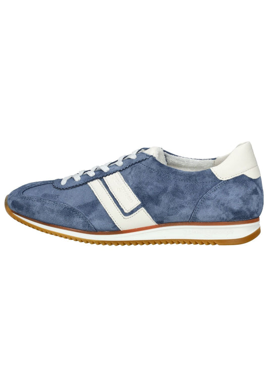 Paul Green Sneaker Leder Blau/Beige