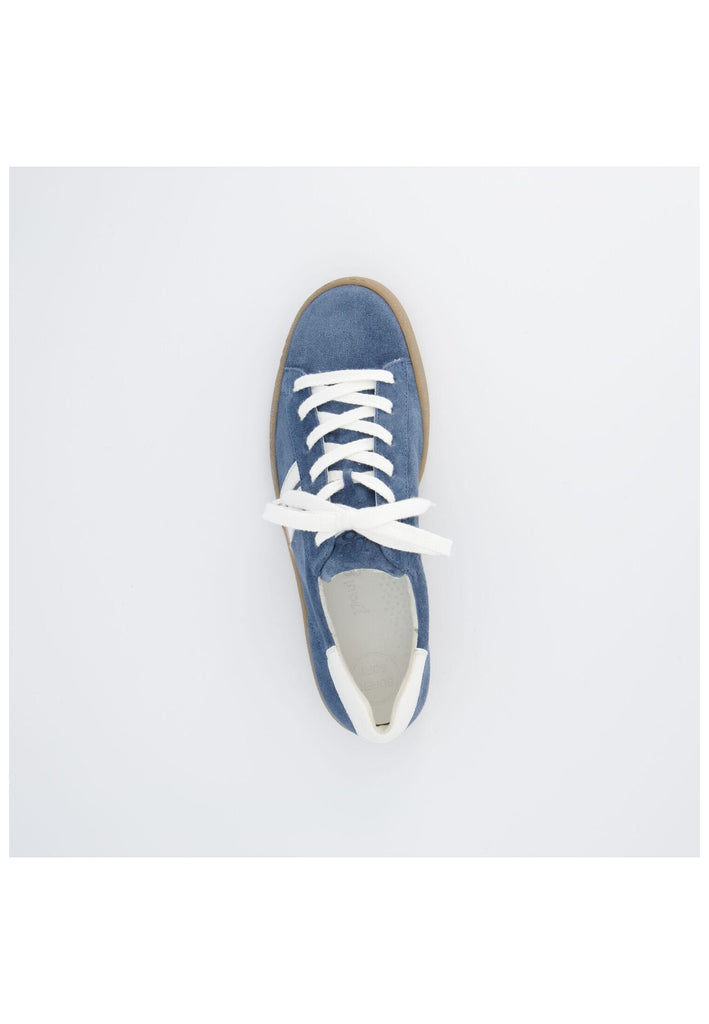 Paul Green Sneaker Leder Blau/Weiß