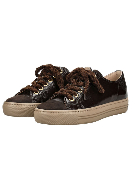 Paul Green Sneaker Leder Braun