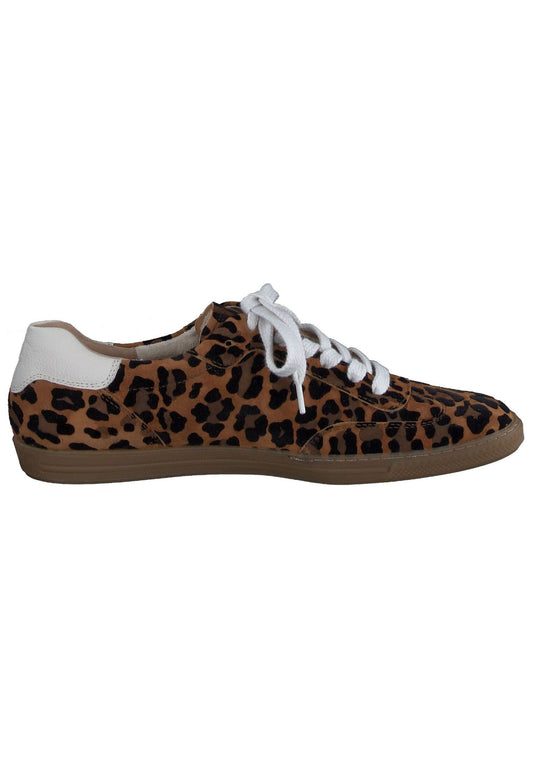 Paul Green Sneaker Leder Braun/Beige