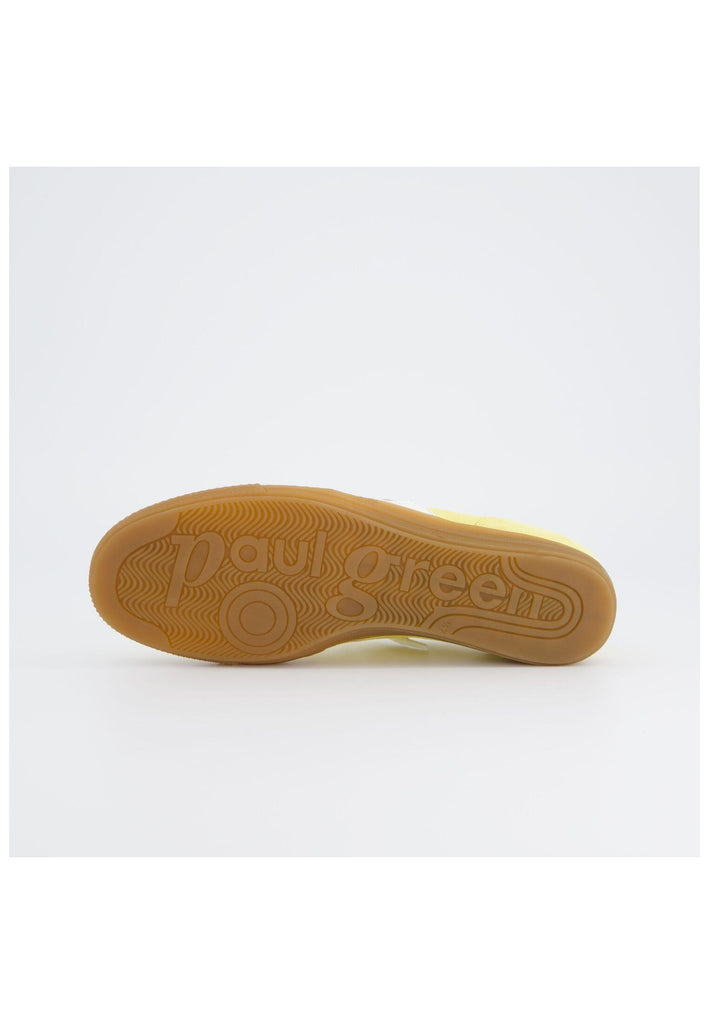 Paul Green Sneaker Leder Gelb/Weiß